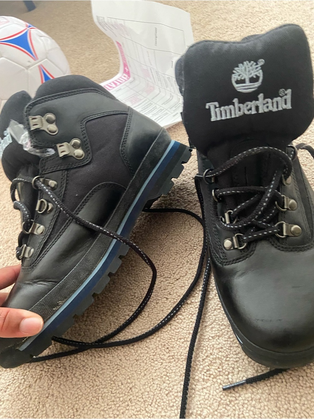 Black Timberland Boots